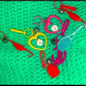 Vintage Bell Charms lot of 7